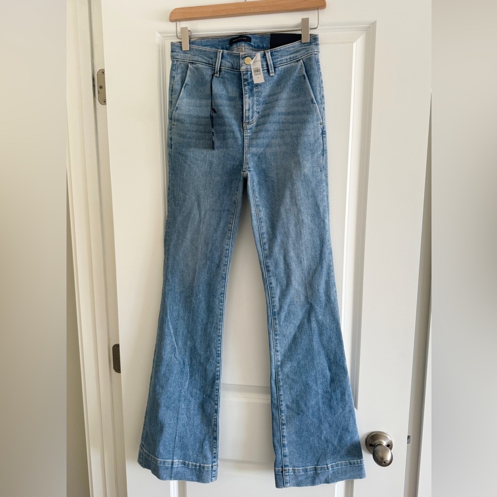NWT Ann Taylor Flare Jeans High Rise 0